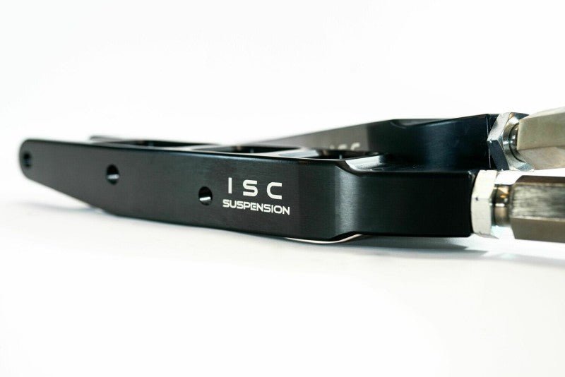 ISC Suspension 08-21 Subaru Impreza V3 Rear Adjustable Control Arms - Stealth Series Black-Control Arms-ISC Suspension