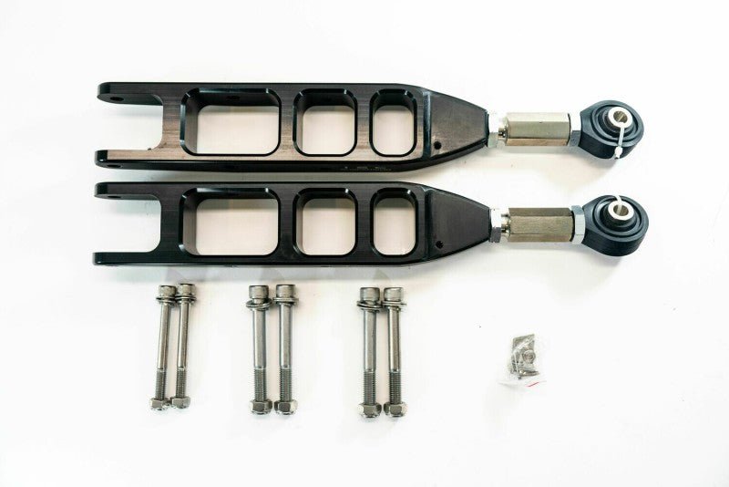 ISC Suspension 08-21 Subaru Impreza V3 Rear Adjustable Control Arms - Stealth Series Black-Control Arms-ISC Suspension