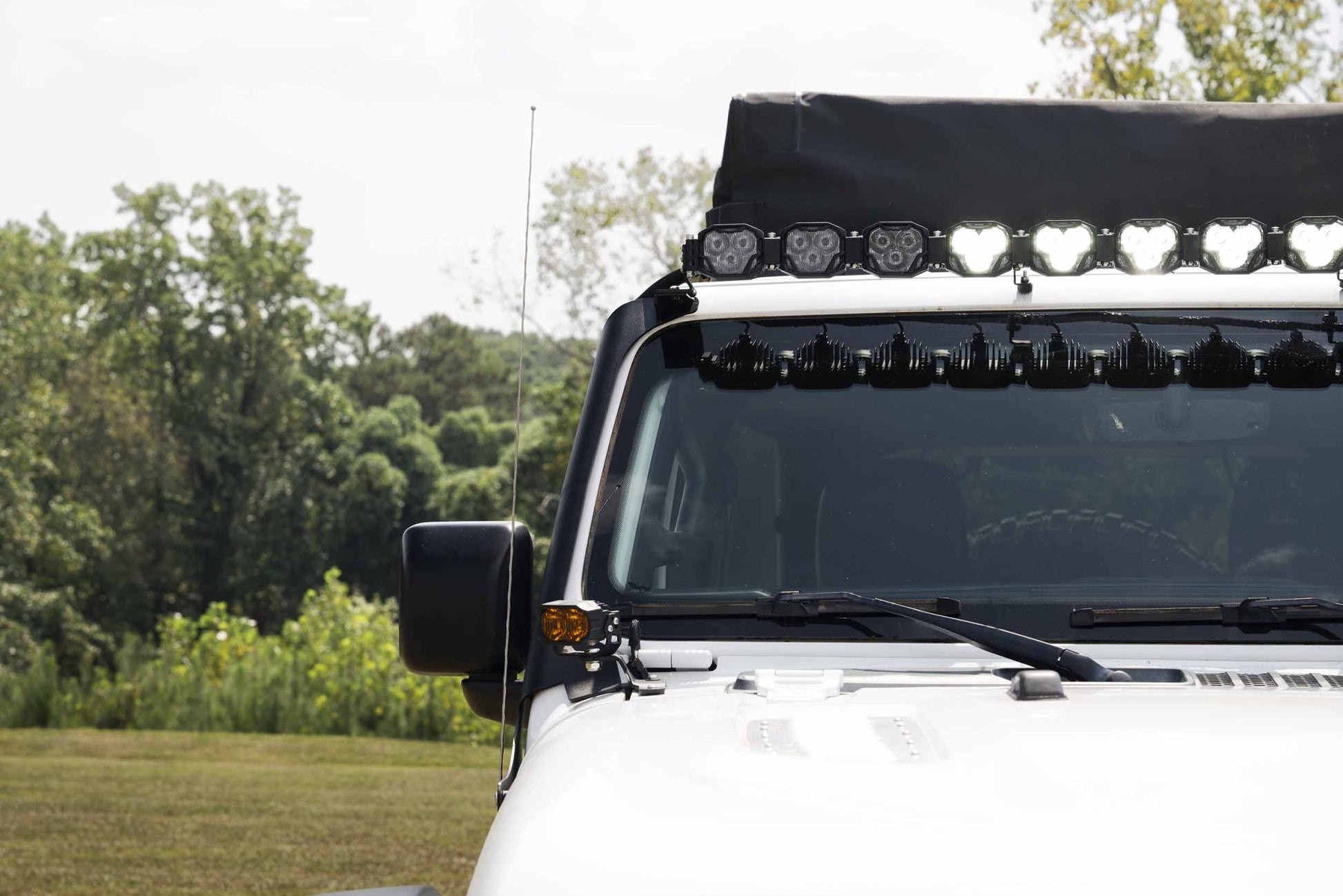 Jeep Gladiator JT (2020+) Morimoto 4Banger Light Bar System - LED Light Bars - Morimoto