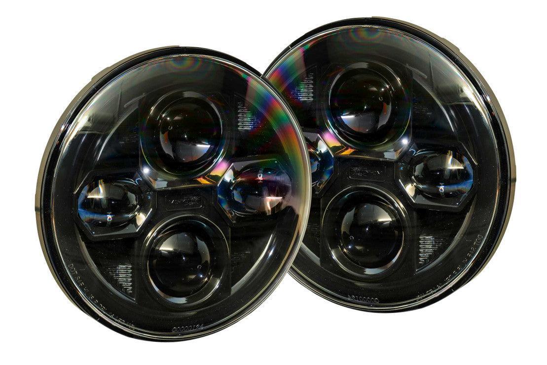 Jeep JK: Morimoto Sealed7 2.0 Headlights (Set) - Headlights (Sealed Beam) - Morimoto