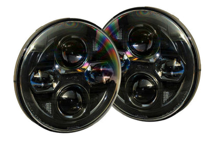 Jeep JK: Morimoto Sealed7 2.0 Headlights (Set) - Headlights (Sealed Beam) - Morimoto
