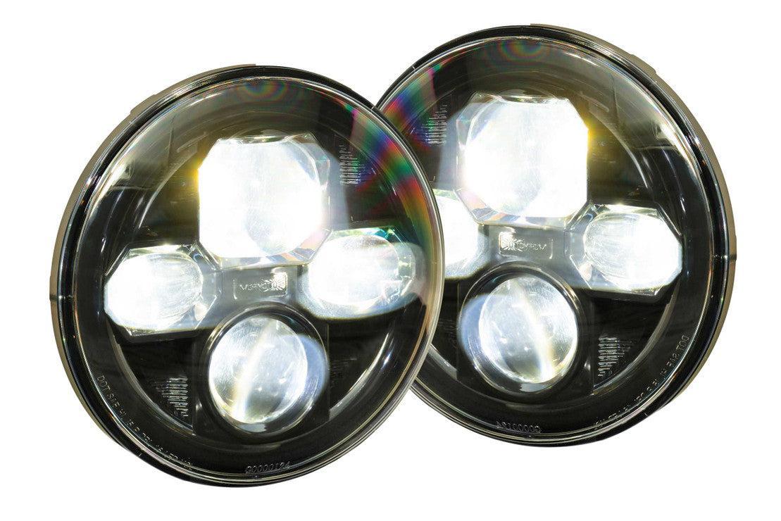 Jeep JK: Morimoto Sealed7 2.0 Headlights (Set) - Headlights (Sealed Beam) - Morimoto