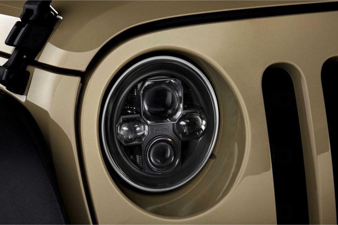 Jeep JK: Morimoto Sealed7 2.0 Headlights (Set) - Headlights (Sealed Beam) - Morimoto