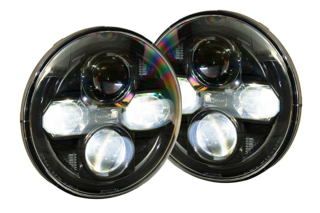 Jeep JK: Morimoto Sealed7 2.0 Headlights (Set) - Headlights (Sealed Beam) - Morimoto