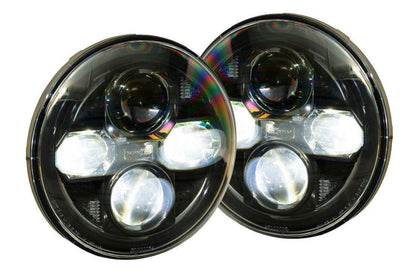 Jeep JK: Morimoto Sealed7 2.0 Headlights (Set) - Headlights (Sealed Beam) - Morimoto