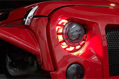 Jeep Wrangler JK Spec: Morimoto Super7 2.0 Headlights (Set) - Headlights (Sealed Beam) - Morimoto