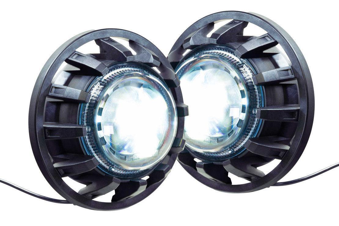 Jeep Wrangler JK Spec: Morimoto Super7 2.0 Headlights (Set) - Headlights (Sealed Beam) - Morimoto