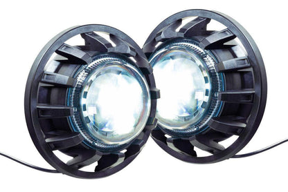 Jeep Wrangler JK Spec: Morimoto Super7 2.0 Headlights (Set) - Headlights (Sealed Beam) - Morimoto