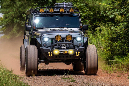 Jeep Wrangler JK Spec: Morimoto Super7 2.0 Headlights (Set) - Headlights (Sealed Beam) - Morimoto