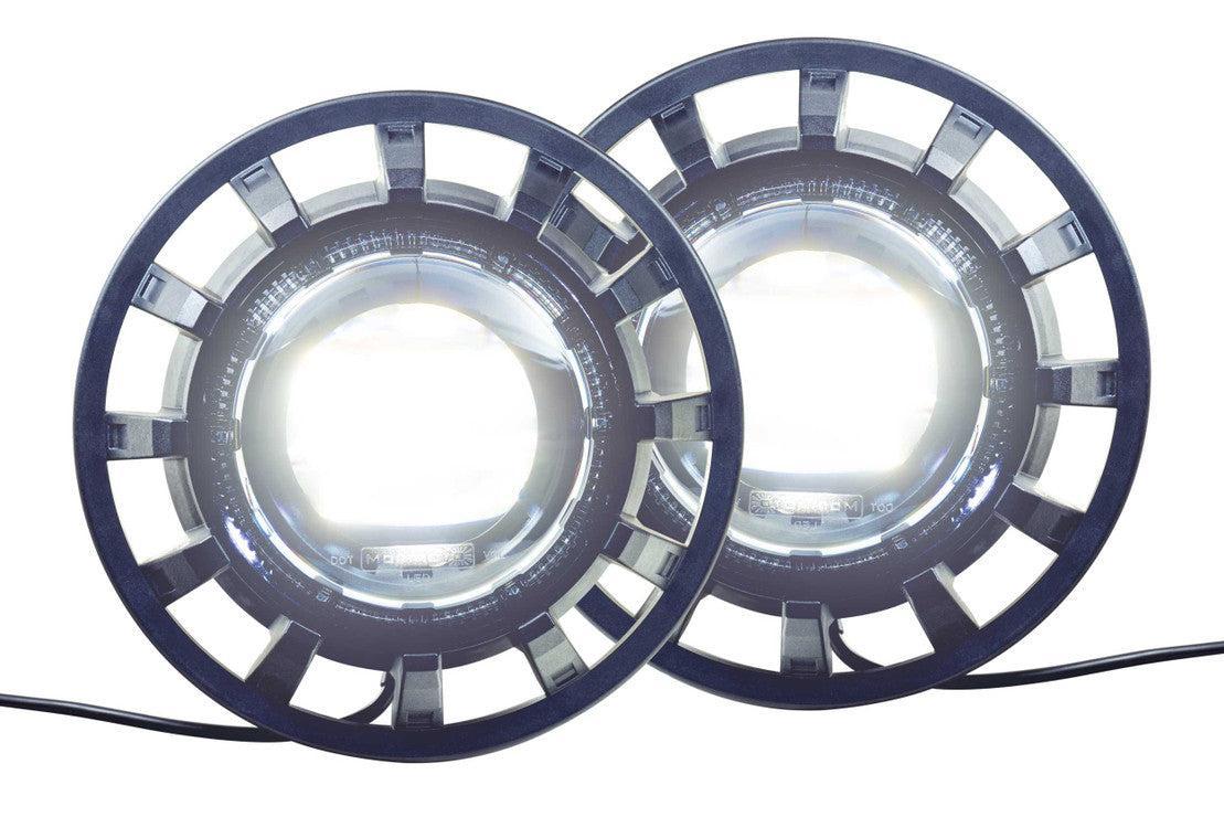 Jeep Wrangler JK Spec: Morimoto Super7 2.0 Headlights (Set) - Headlights (Sealed Beam) - Morimoto