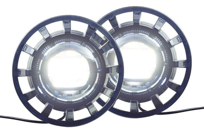 Jeep Wrangler JK Spec: Morimoto Super7 2.0 Headlights (Set) - Headlights (Sealed Beam) - Morimoto