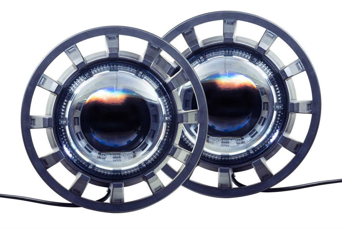 Jeep Wrangler JK Spec: Morimoto Super7 2.0 Headlights (Set) - Headlights (Sealed Beam) - Morimoto