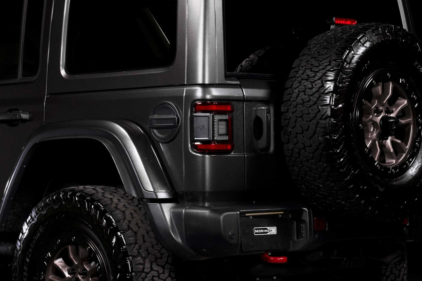 Jeep Wrangler JL (2018+): Morimoto XB Low Profile Tail Lights (Red) - Tail Lights - Morimoto XB LED Tails