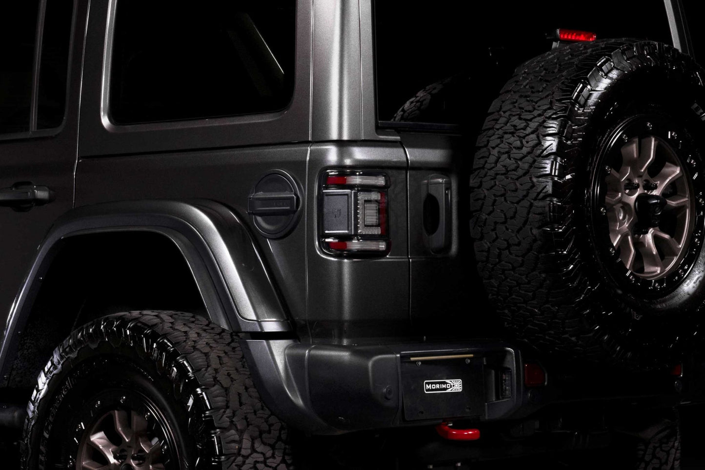 Jeep Wrangler JL (2018+): Morimoto XB Low Profile Tail Lights (Smoked) - Tail Lights - Morimoto XB LED Tails
