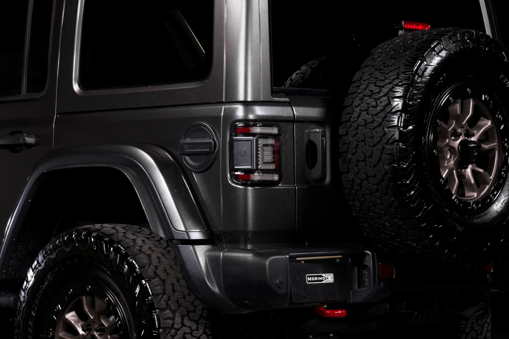 Jeep Wrangler JL (2018+): Morimoto XB Low Profile Tail Lights (Smoked) - Tail Lights - Morimoto XB LED Tails