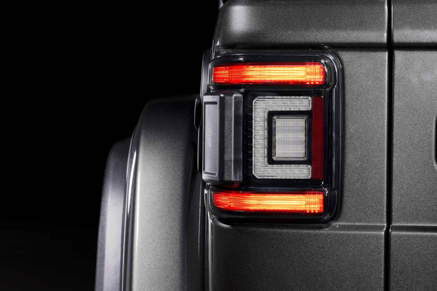 Jeep Wrangler JL (2018+): Morimoto XB Low Profile Tail Lights (Smoked) - Tail Lights - Morimoto XB LED Tails