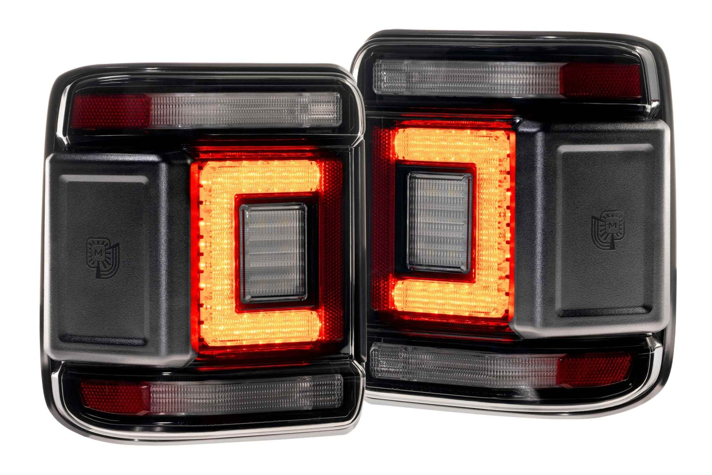 Jeep Wrangler JL (2018+): Morimoto XB Low Profile Tail Lights (Smoked) - Tail Lights - Morimoto XB LED Tails