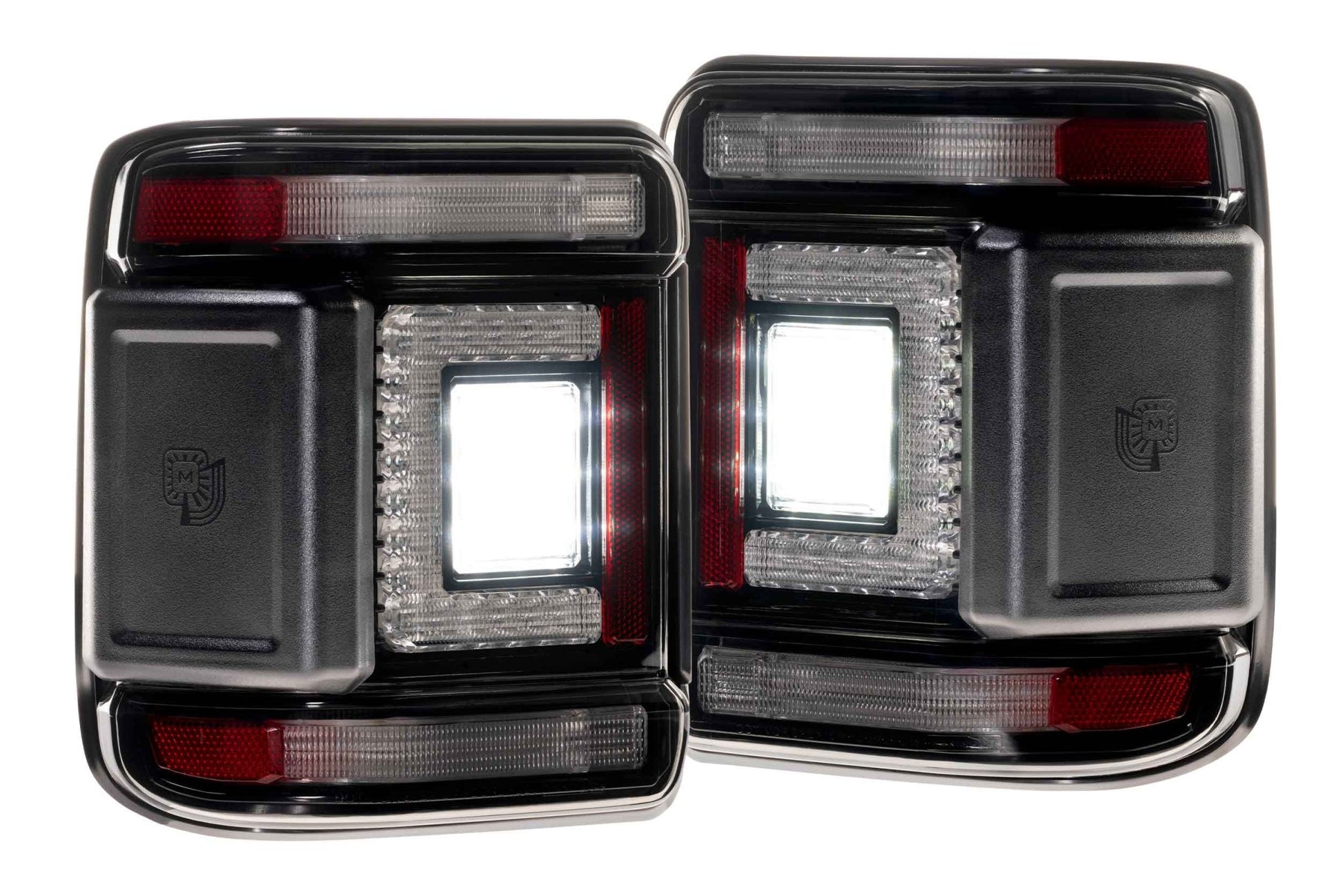 Jeep Wrangler JL (2018+): Morimoto XB Low Profile Tail Lights (Smoked) - Tail Lights - Morimoto XB LED Tails
