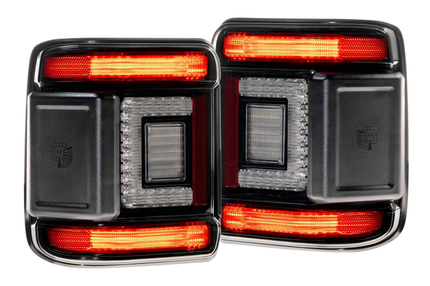 Jeep Wrangler JL (2018+): Morimoto XB Low Profile Tail Lights (Smoked) - Tail Lights - Morimoto XB LED Tails