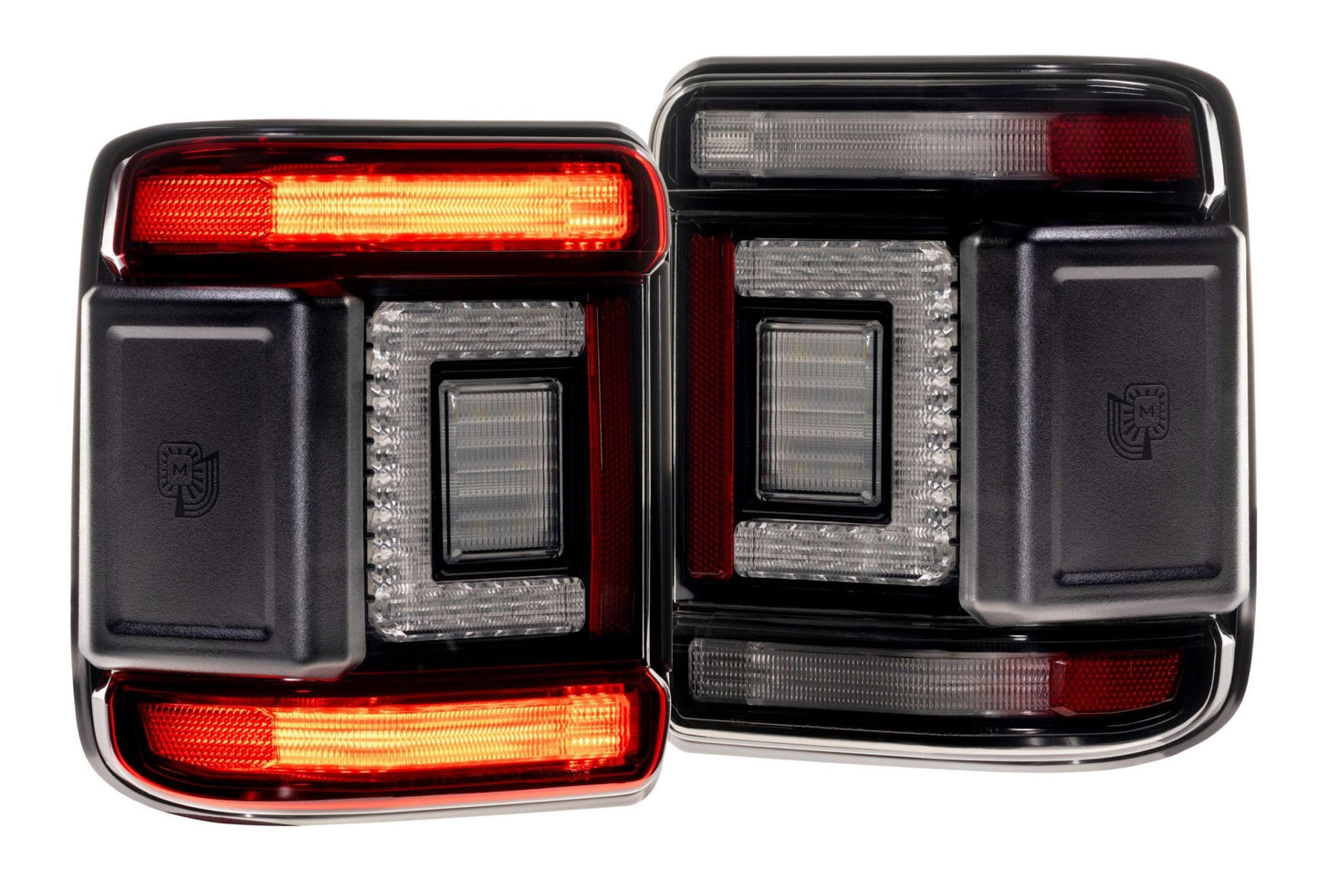 Jeep Wrangler JL (2018+): Morimoto XB Low Profile Tail Lights (Smoked) - Tail Lights - Morimoto XB LED Tails