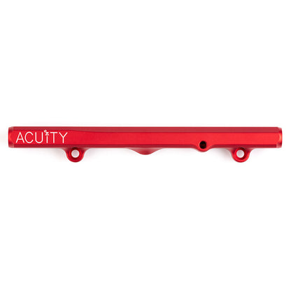 K-Series Fuel Rail in Satin Red Finish