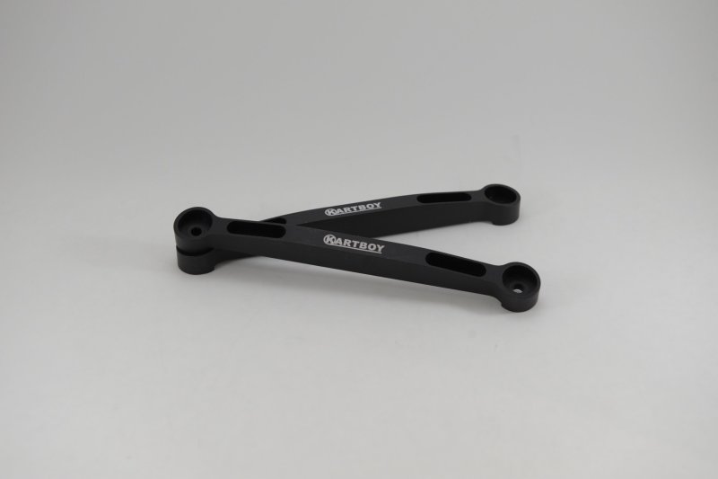 Kartboy Subaru Battery Tiedown - Black Anodized Engine Hardware