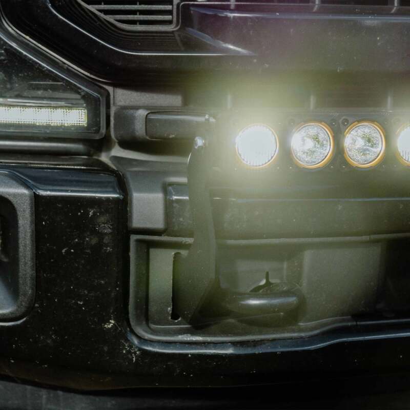 KC HiLiTES 2017+ Ford Super Duty Front Bumper Light Bar Mount For 40in Flex Era LED Light Bar-Light Mounts-KC HiLiTES