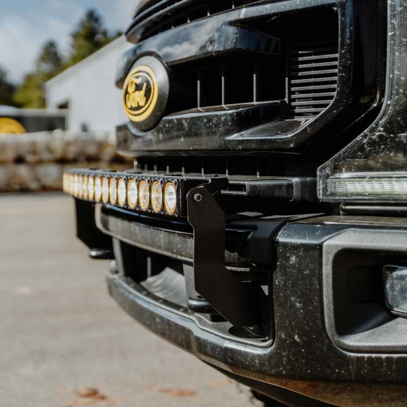 KC HiLiTES 2017+ Ford Super Duty Front Bumper Light Bar Mount For 40in Flex Era LED Light Bar-Light Mounts-KC HiLiTES