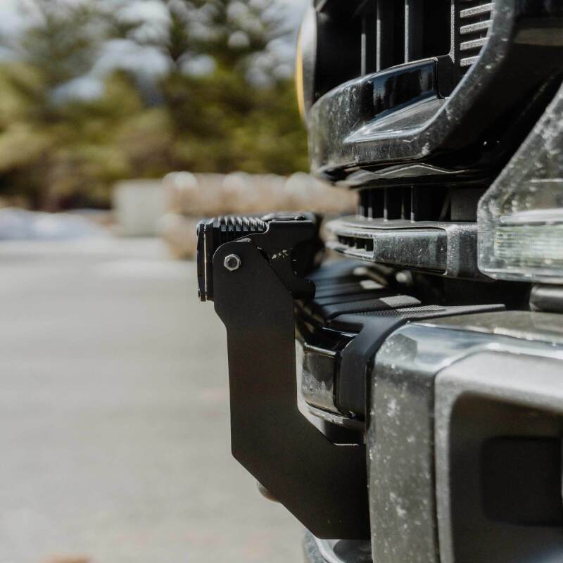 KC HiLiTES 2017+ Ford Super Duty Front Bumper Light Bar Mount For 40in Flex Era LED Light Bar-Light Mounts-KC HiLiTES