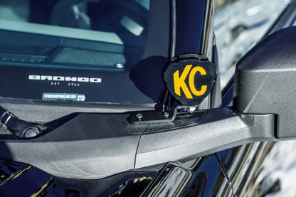 KC HiLiTES 2021+ Ford Bronco Ditch Light Mounting Bracket Set-Light Mounts-KC HiLiTES