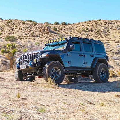 KC HiLiTES 2021+ Jeep Wrangler 4XE 50in Overhead Light Bar Mounting Bracket Set-Light Mounts-KC HiLiTES