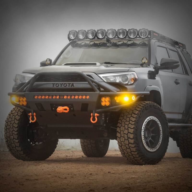 KC HiLiTES 6in. Light Shield for Gravity Pro6 LED Lights (Single) - Clear-Light Covers and Guards-KC HiLiTES