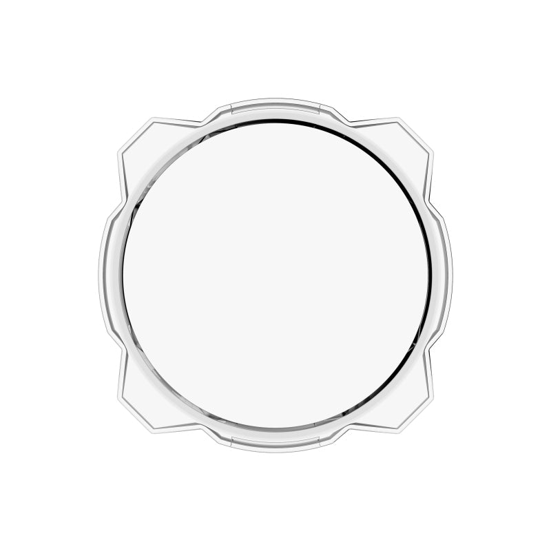 KC HiLiTES 6in. Light Shield for Gravity Pro6 LED Lights (Single) - Clear-Light Covers and Guards-KC HiLiTES
