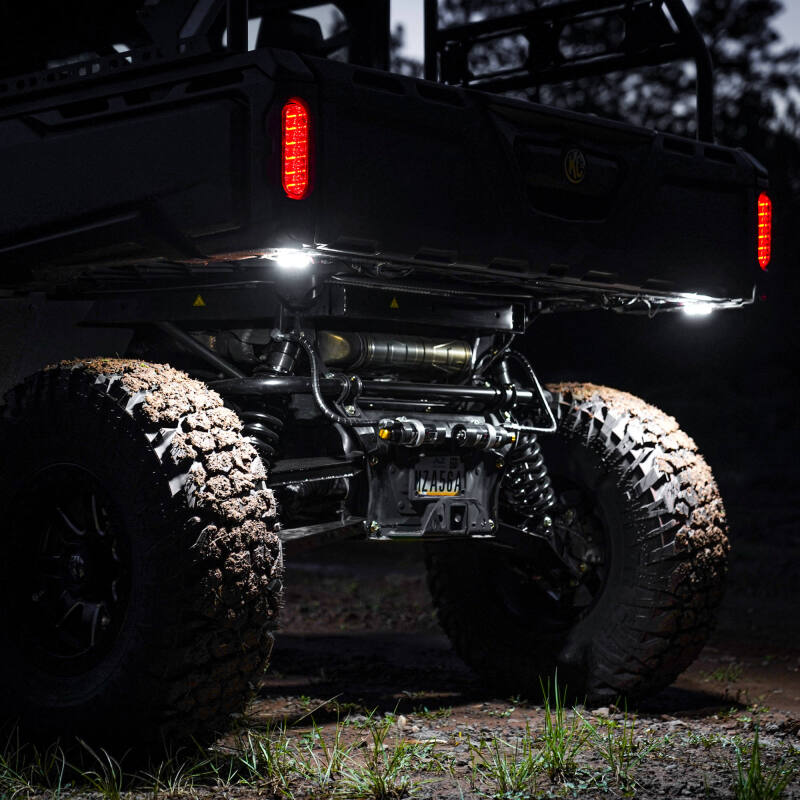 KC HiLiTES Cyclone V2 2.2in. LED Accessory Light 5w Flood Beam (Single) - Diffused Lens-Light Bars & Cubes-KC HiLiTES