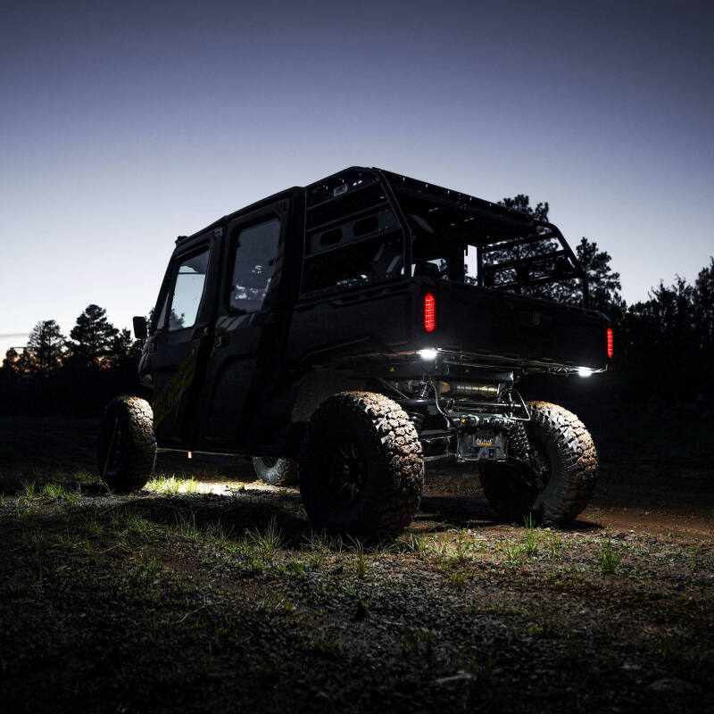 KC HiLiTES Cyclone V2 2.2in. LED Accessory Light 5w Flood Beam (Single) - Diffused Lens-Light Bars & Cubes-KC HiLiTES