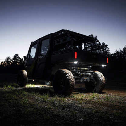 KC HiLiTES Cyclone V2 2.2in. LED Accessory Light 5w Flood Beam (Single) - Diffused Lens-Light Bars & Cubes-KC HiLiTES