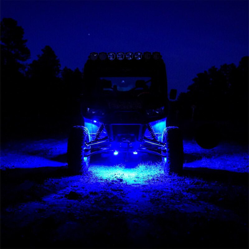 KC HiLiTES Cyclone V2 LED - Replacement Lens - Blue - Single-Light Bars & Cubes-KC HiLiTES