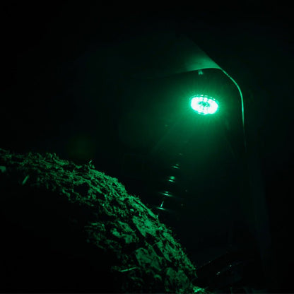 KC HiLiTES Cyclone V2 LED - Replacement Lens - Green - Single-Light Bars & Cubes-KC HiLiTES