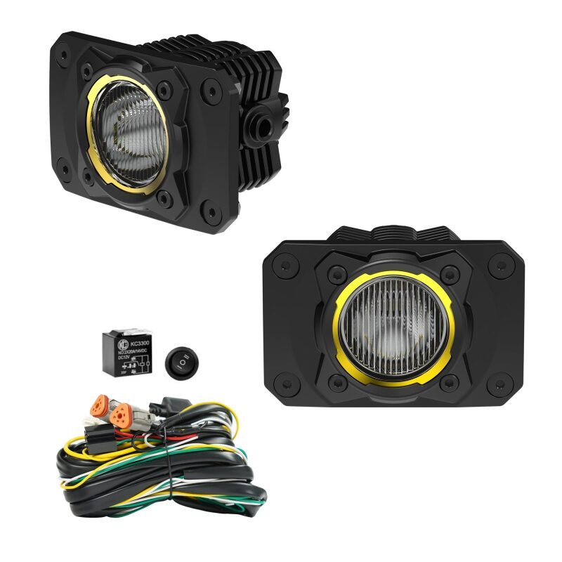 KC HiLiTES FLEX ERA 1 - Flush Mount Backup Light Kit-Light Bars & Cubes-KC HiLiTES
