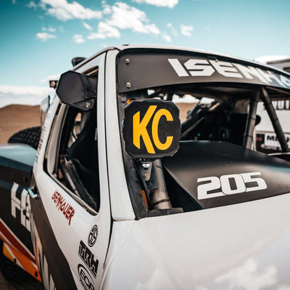 KC HiLiTES FLEX ERA 4 Light Shield Hard Cover (ea) - Black-Light Bars & Cubes-KC HiLiTES