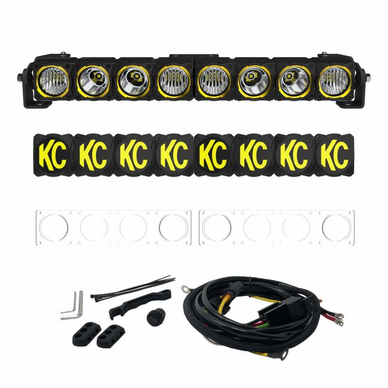 KC HiLiTES FLEX ERA LED 20in. Light Bar - Master Kit-Light Bars & Cubes-KC HiLiTES