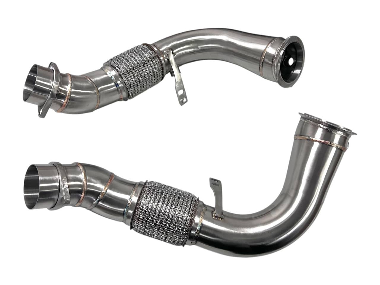 MAD BMW 2024+ X5M X6M M5 F95 LCI F96 LCI G90 G99 Competition S68 Primary Downpipes Catless