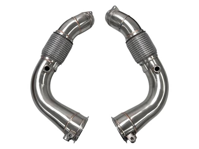 MAD BMW 2024+ X5M X6M M5 F95 LCI F96 LCI G90 G99 Competition S68 Primary Downpipes Catless