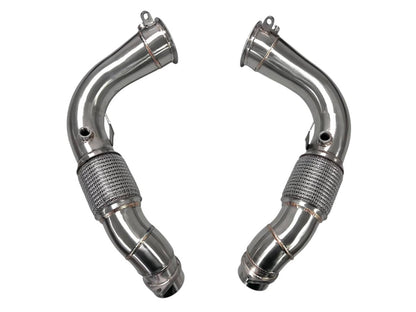 MAD BMW 2024+ X5M X6M M5 F95 LCI F96 LCI G90 G99 Competition S68 Primary Downpipes Catless