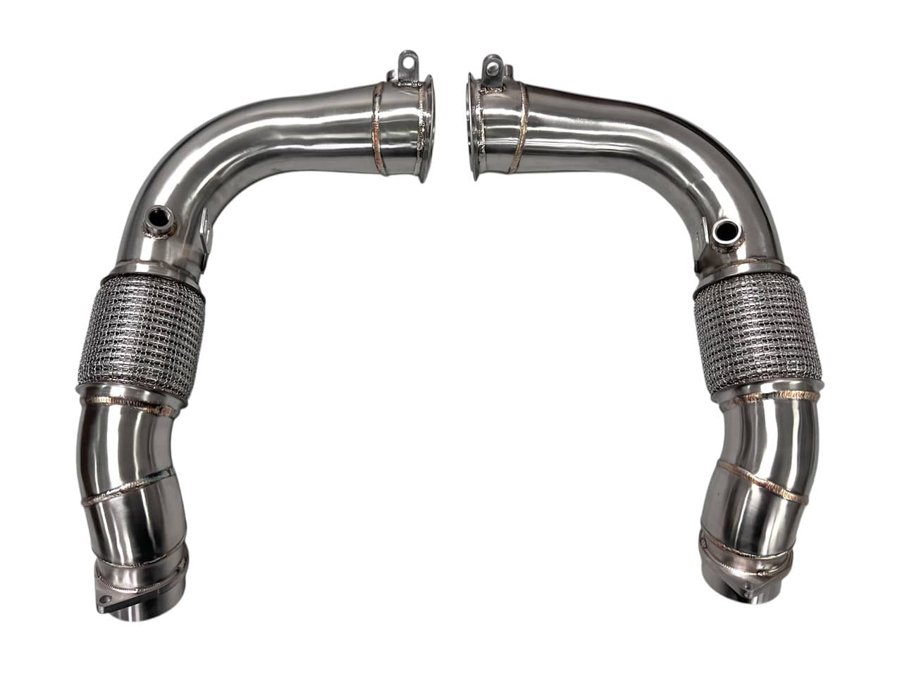 MAD BMW 2024+ X5M X6M M5 F95 LCI F96 LCI G90 G99 Competition S68 Primary Downpipes Catless