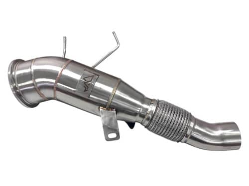 MAD BMW B58 2025+ Gen 3 M340 M440 5" 200 Cell Catted Downpipe  - MAD-128