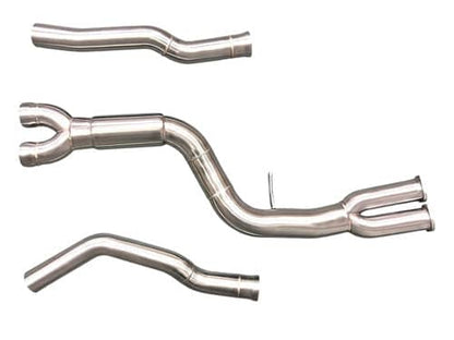 MAD BMW F87 M2C S55 Single Midpipe Resonated W/ Brace - MAD-143