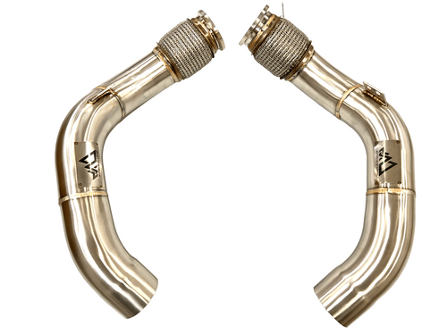 MAD BMW F90 M5 F92 M8 S63R Secondary Downpipe