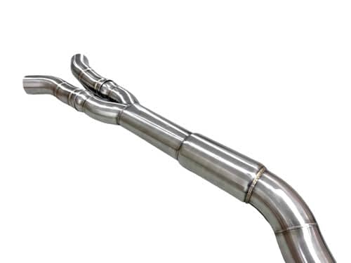 MAD BMW G87 M2 S58 Resonated Single Midpipe (Brace Included)