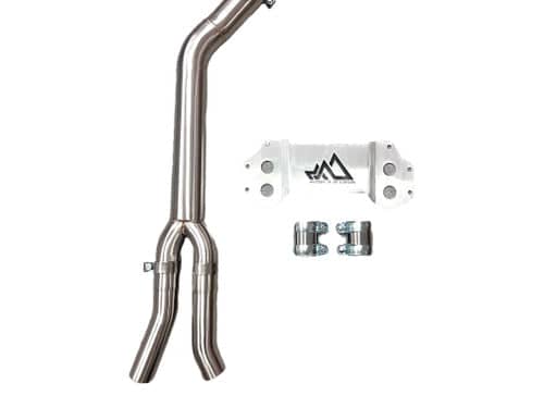 MAD BMW G8x M3 M4 Single Midpipe (Brace Included)